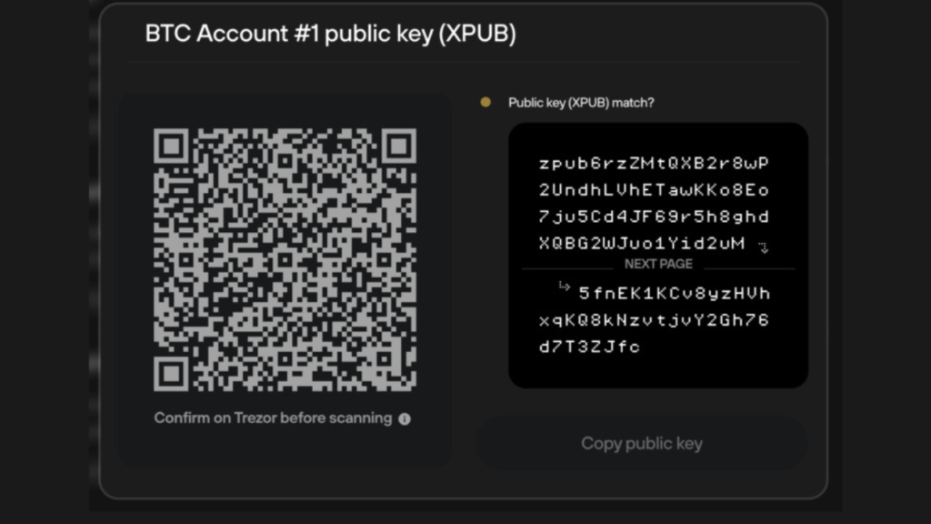 Chave Pública de Bitcoin